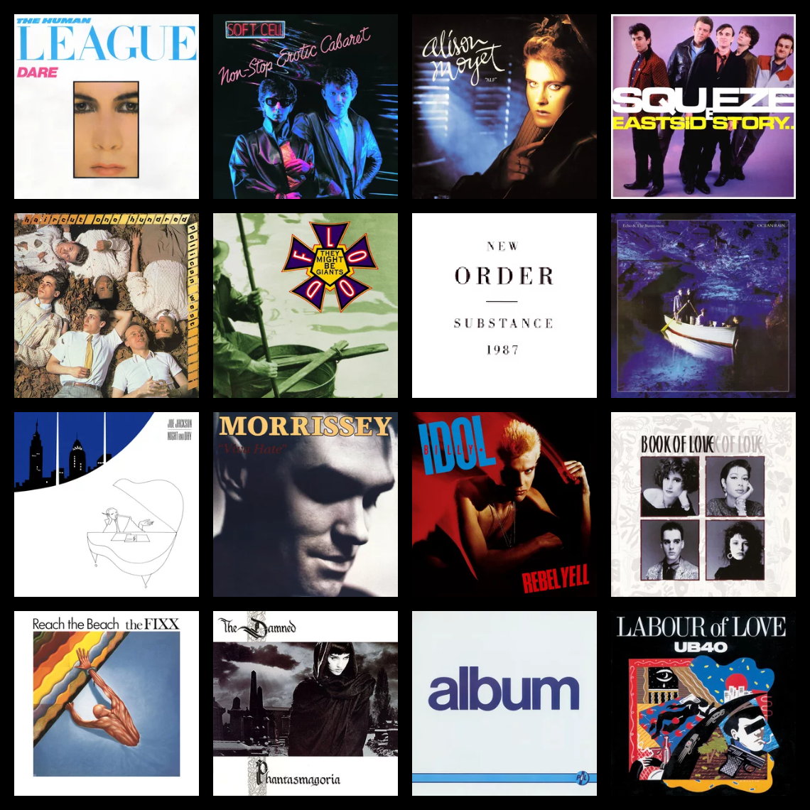 80s Bands Touring Dallas — And the Year My Concert Calendar Went Off the Rails